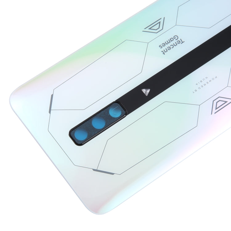 For ZTE nubia Red Magic 6s Pro Battery Back Cover(White) - For ZTE by PMC TechLife | Online Shopping South Africa | PMC TechLife