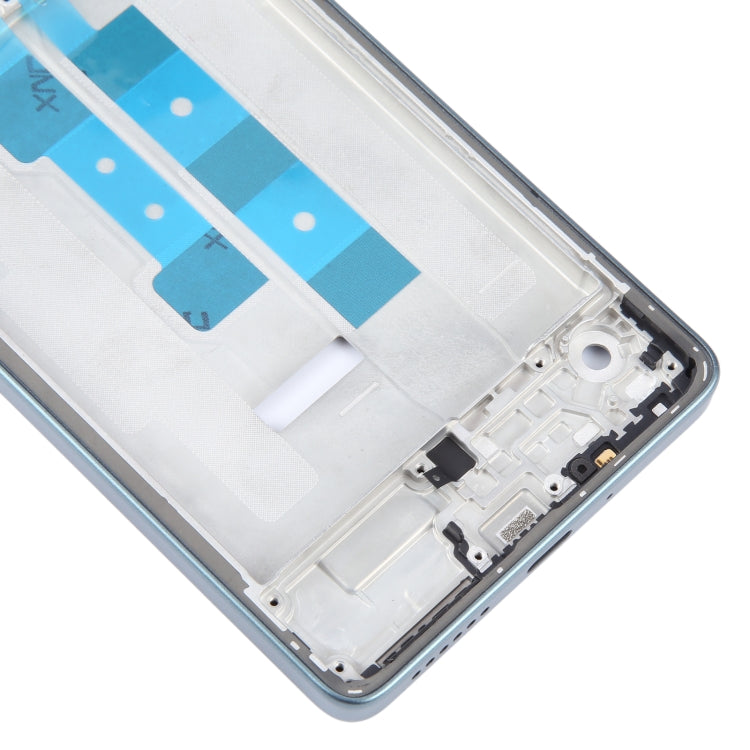 For Xiaomi Poco M6 Pro 4G Original Front Housing LCD Frame Bezel Plate (Blue) - LCD Related Parts by PMC Jewellery | Online Shopping South Africa | PMC Jewellery