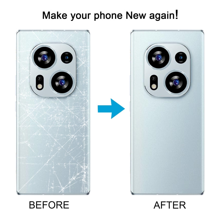 For Tecno Phantom X2 AD8 Original Battery Back Cover(Silver) - Back Cover by PMC TechLife | Online Shopping South Africa | PMC TechLife