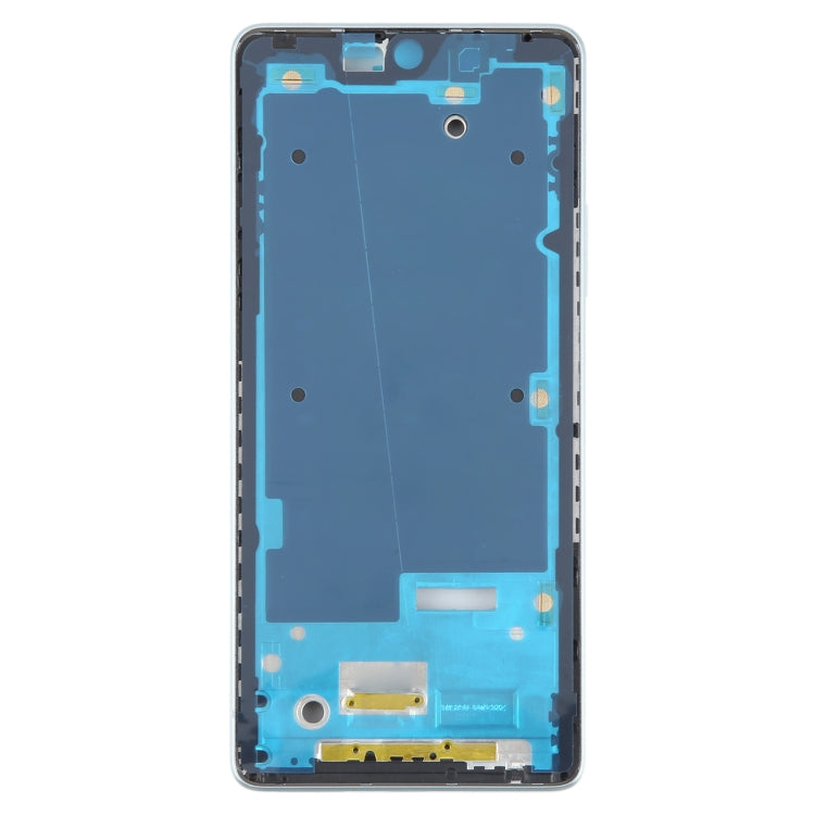 For Xiaomi Poco F5 Original Front Housing LCD Frame Bezel Plate (Blue) - Frame Bezel Plate by PMC TechLife | Online Shopping South Africa | PMC TechLife | Buy Now Pay Later Mobicred