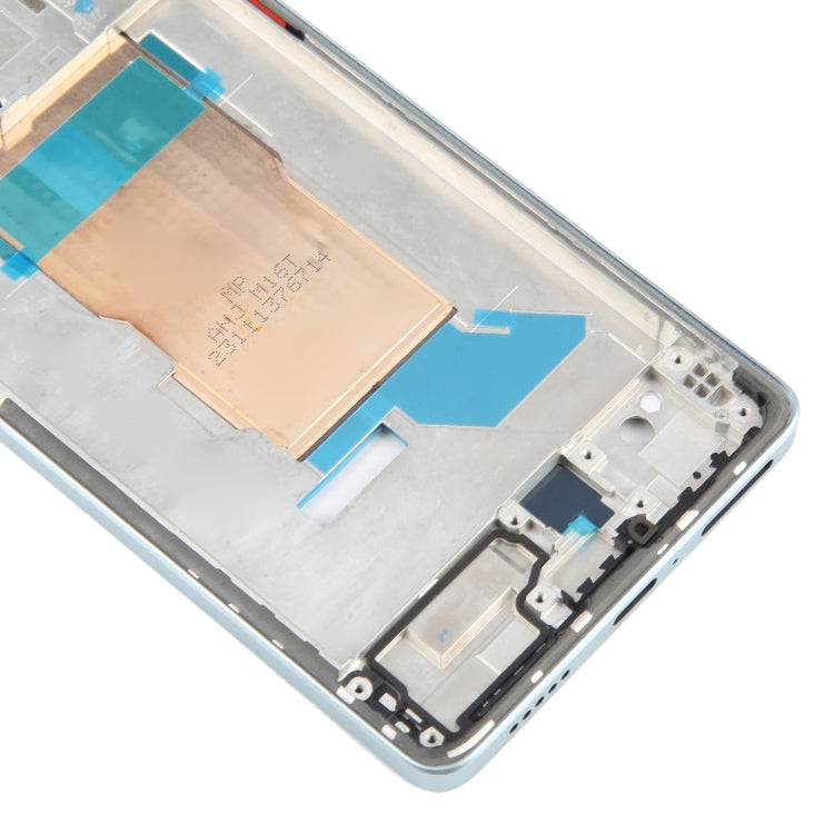 For Xiaomi Poco F5 Original Front Housing LCD Frame Bezel Plate (Blue) - Frame Bezel Plate by PMC TechLife | Online Shopping South Africa | PMC TechLife | Buy Now Pay Later Mobicred