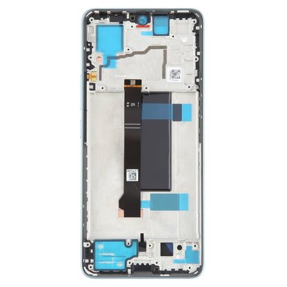 For Xiaomi Redmi Note 13 Pro 5G Original AMOLED Material LCD Screen Digitizer Full Assembly with Frame (Blue) - LCD Screen by PMC Jewellery | Online Shopping South Africa | PMC Jewellery