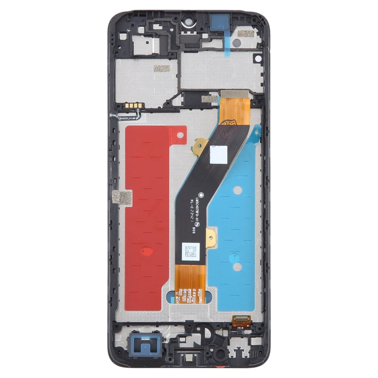 For ZTE Blade A34 LCD Screen Digitizer Full Assembly with Frame (Black) - For ZTE by PMC Jewellery | Online Shopping South Africa | PMC Jewellery | Buy Now Pay Later Mobicred