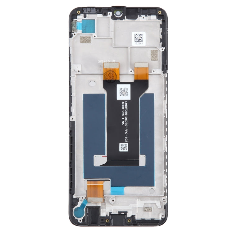 For ZTE Blade V40 Design 8046 LCD Screen Digitizer Full Assembly with Frame (Black) - For ZTE by PMC Jewellery | Online Shopping South Africa | PMC Jewellery | Buy Now Pay Later Mobicred