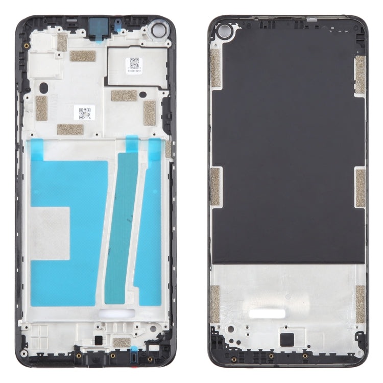 For HTC U20 5G Original Front Housing LCD Frame Bezel Plate (Black) - Full Housing Cover by PMC TechLife | Online Shopping South Africa | PMC TechLife | Buy Now Pay Later Mobicred