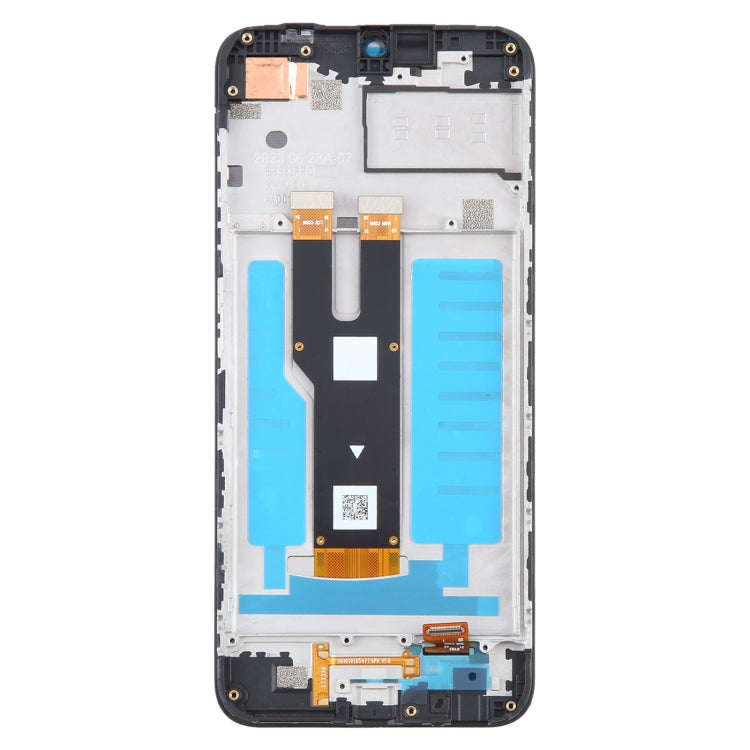 For ZTE Blade V50 Smart 7060 LCD Screen Digitizer Full Assembly with Frame (Black) - For ZTE by PMC TechLife | Online Shopping South Africa | PMC TechLife | Buy Now Pay Later Mobicred