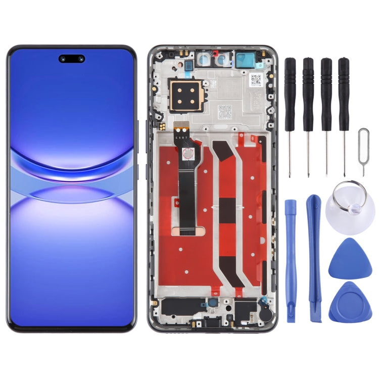 For Huawei Nova 12 Pro Original LCD Screen Digitizer Full Assembly with Frame (Black) - LCD Screen by PMC TechLife | Online Shopping South Africa | PMC TechLife | Buy Now Pay Later Mobicred
