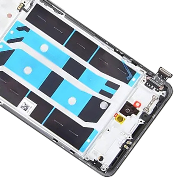 For OnePlus 11R CPH2487 Original AMOLED LCD Screen Digitizer Full Assembly with Frame (Black) - free shipping - PMC TechLife - Order now!