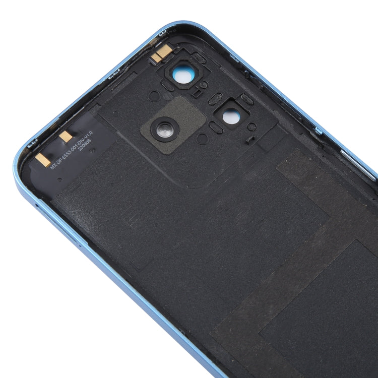 For ZTE Blade V50 Smart Battery Back Cover(Blue) - For ZTE by PMC TechLife | Online Shopping South Africa | PMC TechLife | Buy Now Pay Later Mobicred