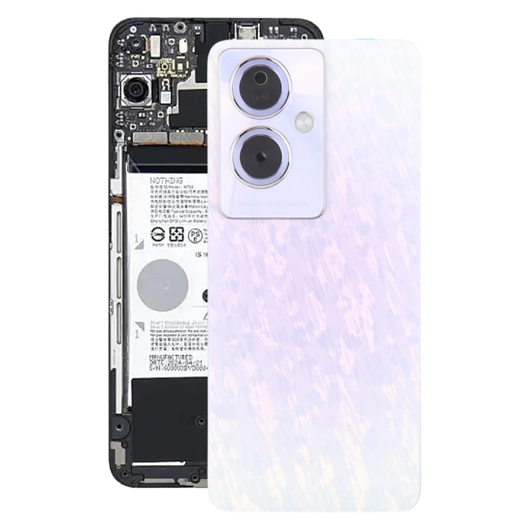 For OPPO A79 5G Original Battery Back Cover with Camera Lens(Purple) - Back Cover by PMC Jewellery | Online Shopping South Africa | PMC Jewellery | Buy Now Pay Later Mobicred