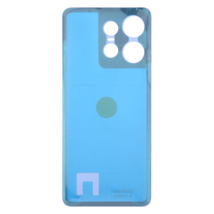 For Motorola Edge 50 Pro Original Battery Back Cover(Blue) - Back Cover by PMC Jewellery | Online Shopping South Africa | PMC Jewellery | Buy Now Pay Later Mobicred