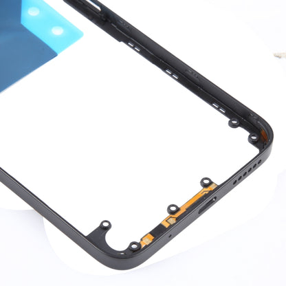 For Xiaomi Redmi Note 13R Original Middle Frame Bezel Plate (Black) - Frame Bezel Plate by PMC Jewellery | Online Shopping South Africa | PMC Jewellery | Buy Now Pay Later Mobicred