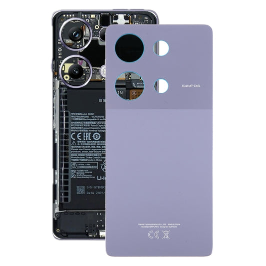 For Xiaomi Poco M6 Pro 4G Original Battery Back Cover(Purple) - Back Cover by PMC Jewellery | Online Shopping South Africa | PMC Jewellery | Buy Now Pay Later Mobicred