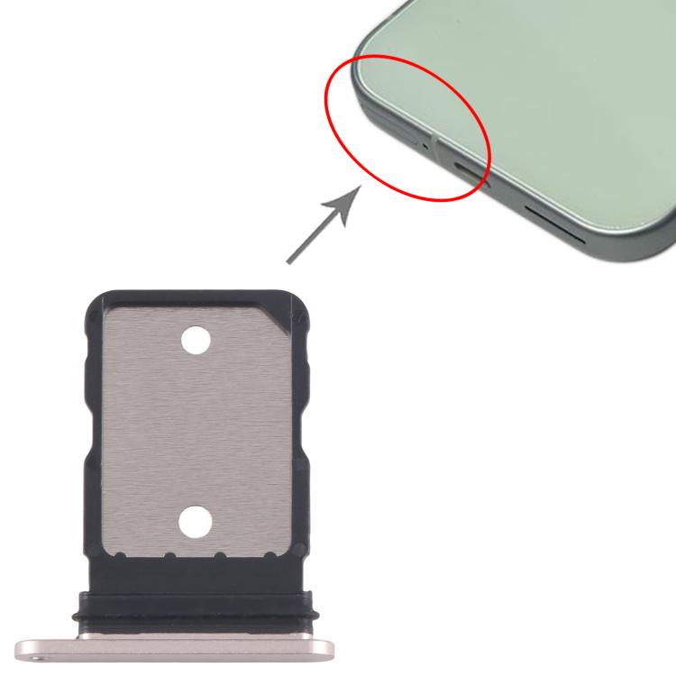 For Google Pixel 9 Pro Original SIM Card Tray (Gold) - Card Tray by PMc TechLife | Online Shopping South Africa | PMc TechLife | Buy Now Pay Later Mobicred