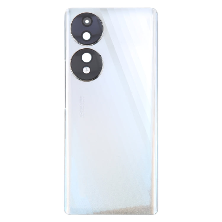 For Honor 70 Battery Back Cover with Camera Lens(White) - Back Cover by PMC Jewellery | Online Shopping South Africa | PMC Jewellery | Buy Now Pay Later Mobicred