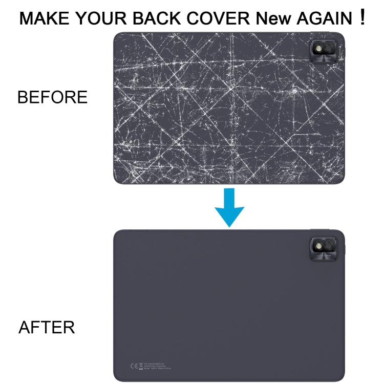 For TCL NxtPaper 10s 4G Original Battery Back Cover(Black) - For TCL by PMC TechLife | Online Shopping South Africa | PMC TechLife | Buy Now Pay Later Mobicred