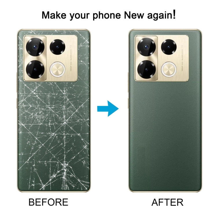 For Infinix Note 40 Pro 5G X6851 Original Battery Back Cover(Gold) - Back Cover by PMC TechLife | Online Shopping South Africa | PMC TechLife | Buy Now Pay Later Mobicred