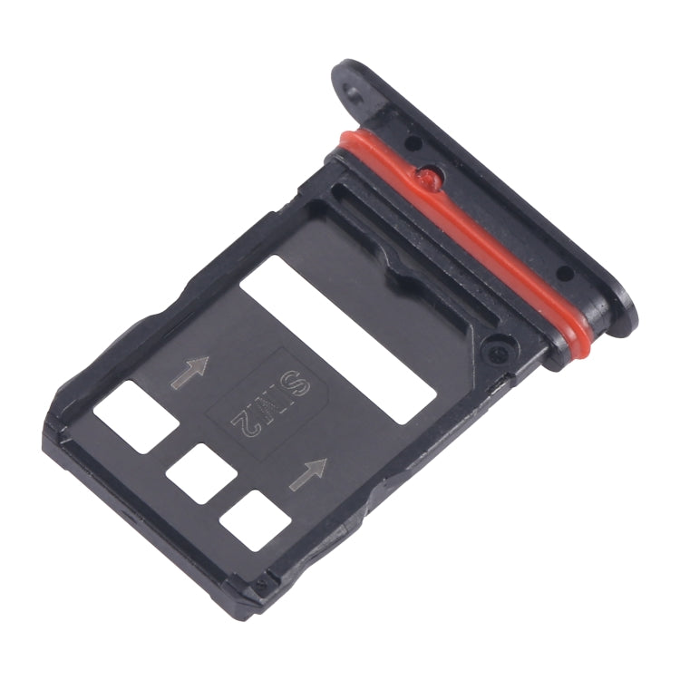 For ZTE nubia Red Magic 9 Pro NX769J SIM Card Tray + SIM Card Tray (Black) - For ZTE by PMC Jewellery | Online Shopping South Africa | PMC Jewellery | Buy Now Pay Later Mobicred