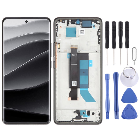 For Xiaomi Redmi Note 14 Pro 5G Original LCD Screen Digitizer Full Assembly with Frame (Black) - LCD Screen by PMC Jewellery | Online Shopping South Africa | PMC Jewellery | Buy Now Pay Later Mobicred