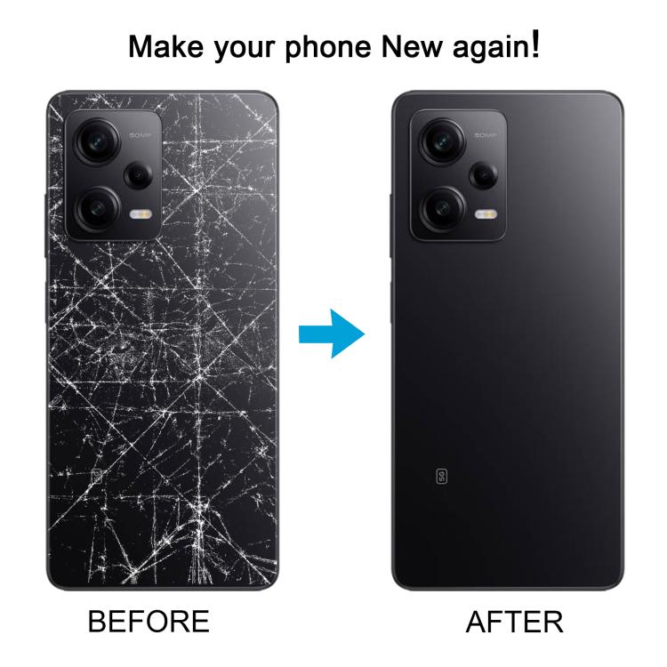 For Xiaomi Redmi Note 12 Pro 5G OEM Battery Back Cover(White) - free shipping - PMc TechLife - Order now!