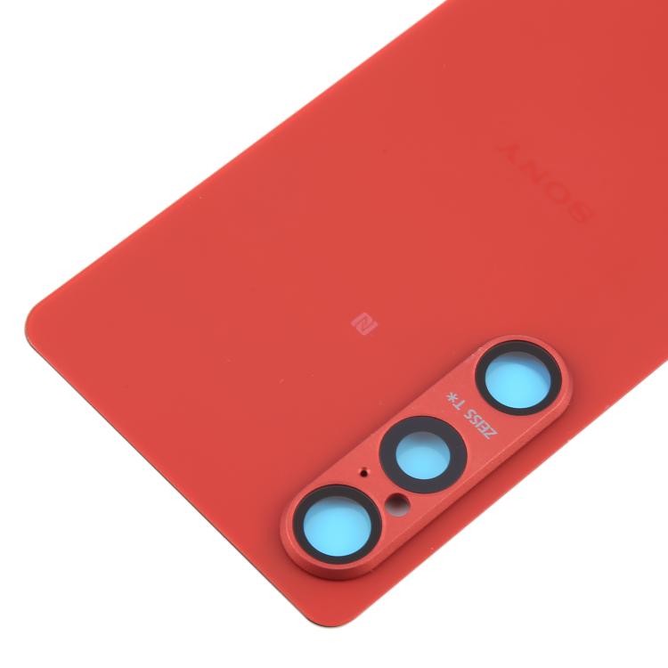 For Sony Xperia 1 VI Original Battery Back Cover with Camera Lens Cover(Red) - free shipping - PMC TechLife - Order now!