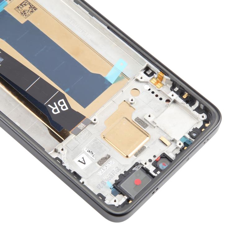 For Xiaomi Redmi Turbo 4 AMOLED Original LCD Screen Digitizer Full Assembly with Frame (Black) - free shipping - PMc TechLife - Order now!
