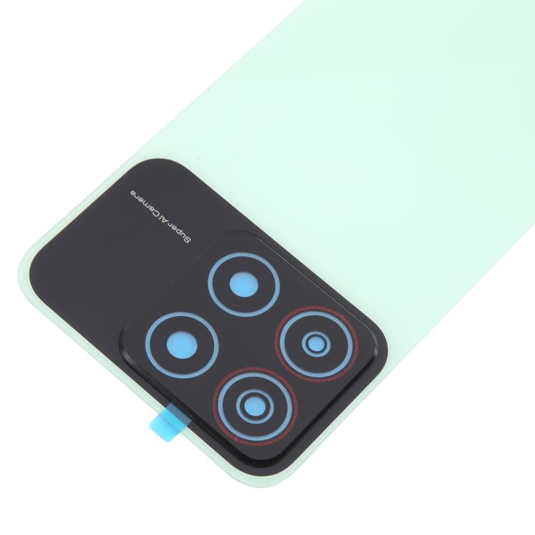 For ZTE Blade A35 Z2453 Plastic Back Cover with Camera Lens Cover(Green) - For ZTE by PMc TechLife | Online Shopping South Africa | PMc TechLife | Buy Now Pay Later Mobicred