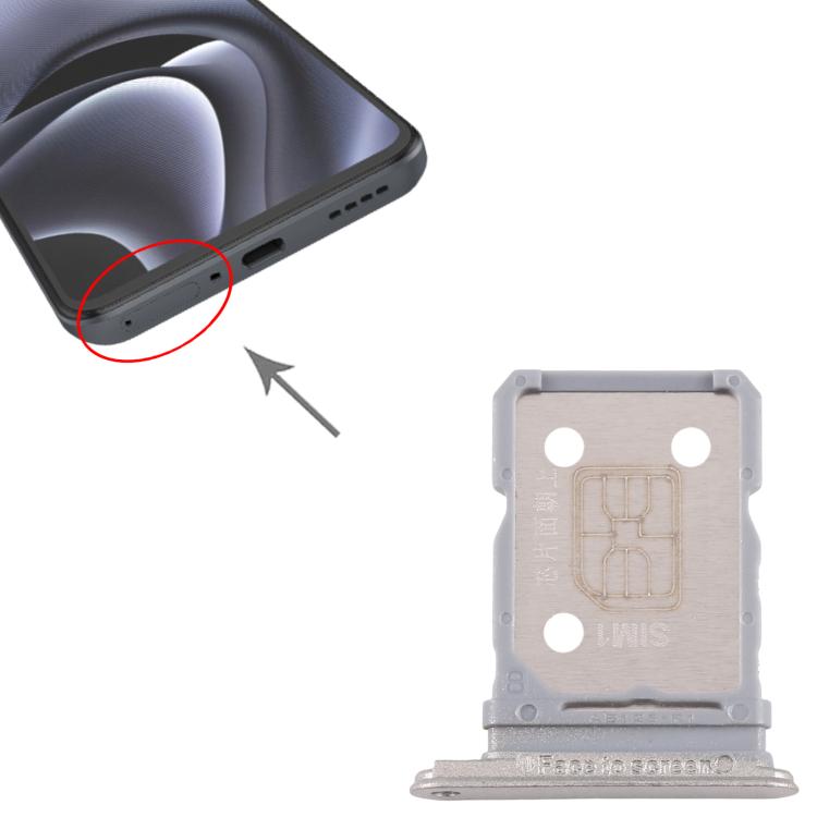 For Realme GT Neo2 Original SIM + SIM Card Tray (Silver) - Card Tray by PMc TechLife | Online Shopping South Africa | PMc TechLife | Buy Now Pay Later Mobicred