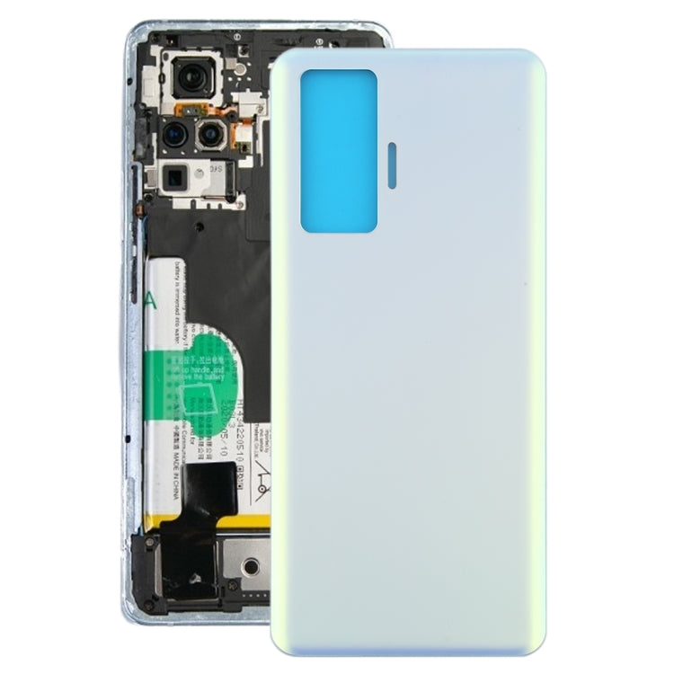 For Vivo X50 2004 Battery Back Cover (Baby Blue) - Back Cover by PMC Jewellery | Online Shopping South Africa | PMC Jewellery | Buy Now Pay Later Mobicred