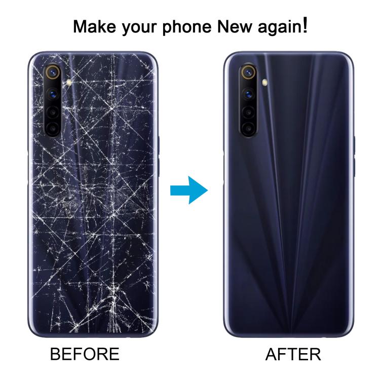 For Realme 6s OEM Back Cover(White) - Back Cover by PMc TechLife | Online Shopping South Africa | PMc TechLife | Buy Now Pay Later Mobicred