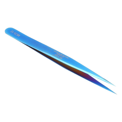 Vetus MCS-12 Bright Color Tweezers(Blue) - Tweezers by VETUS | Online Shopping South Africa | PMC Jewellery | Buy Now Pay Later Mobicred