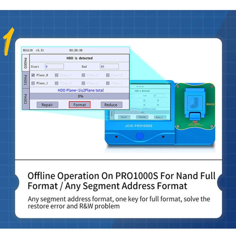 JC BGA110 Nand Module For iPhone 8 ~ 11 Pro Max - free shipping - PMC TechLife - Order now!