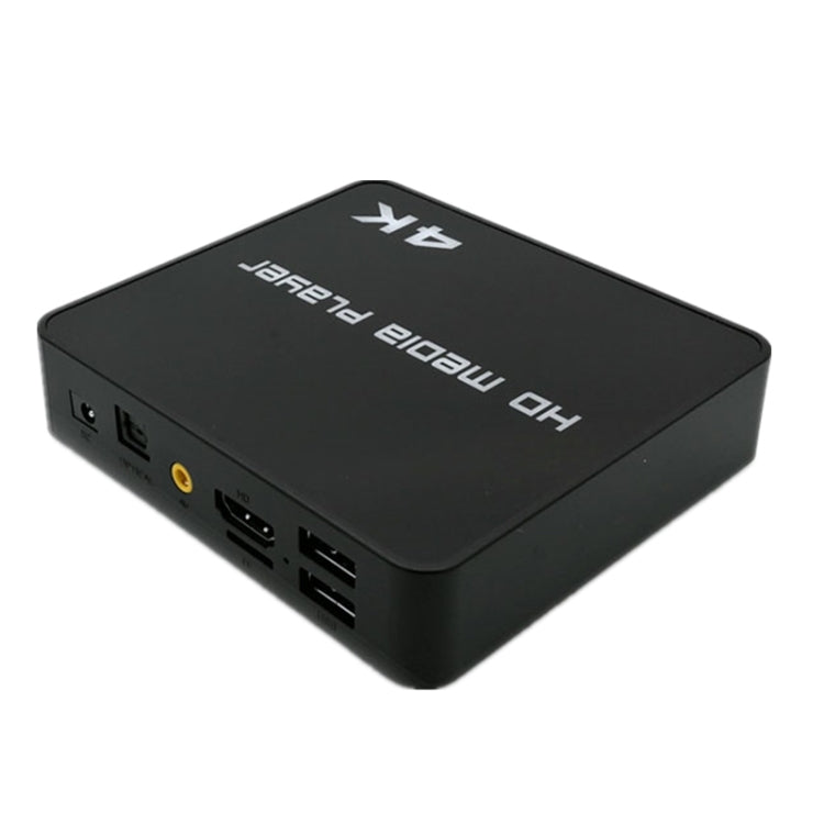 Uhd 4K Player Single-unit Advertising Machine Powered Up Automatically Plays Video PPT Horizontal and Vertical U Disk US(black) - Multimedia Player by PMC TechLife | Online Shopping South Africa | PMC TechLife | Buy Now Pay Later Mobicred