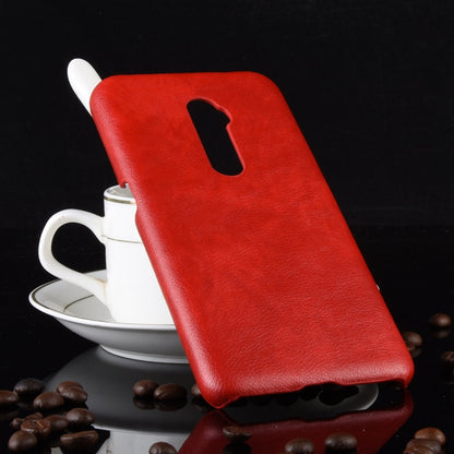 Shockproof Litchi Texture PC + PU Case For Oppo Reno 10x zoom(Red) - OPPO Cases by PMC Jewellery | Online Shopping South Africa | PMC Jewellery