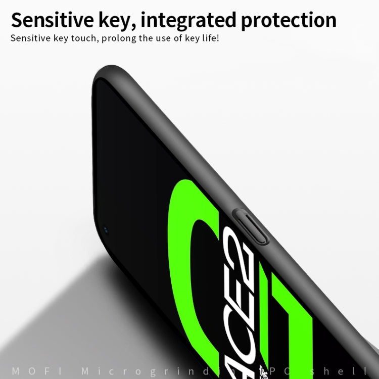 For OPPO Ace2 MOFI Frosted PC Ultra-thin Hard Case(Blue) - OPPO Cases by MOFI | Online Shopping South Africa | PMC TechLife