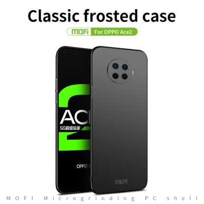 For OPPO Ace2 MOFI Frosted PC Ultra-thin Hard Case(Rose gold) - OPPO Cases by MOFI | Online Shopping South Africa | PMC Jewellery