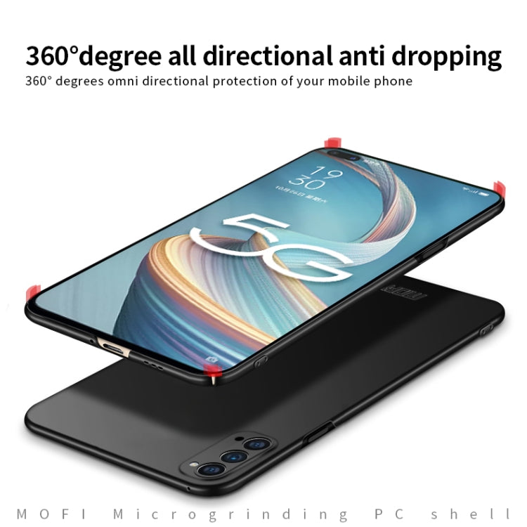 For OPPO Reno4 Pro MOFI Frosted PC Ultra-thin Hard Case(Rose Gold) - OPPO Cases by MOFI | Online Shopping South Africa | PMC TechLife | Buy Now Pay Later Mobicred