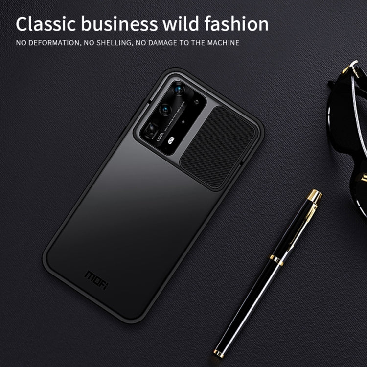 For Huawei P40 Pro+ MOFI Xing Dun Series PC + TPU Anti-peep Waterproof And Anti-drop All-inclusive Protective Shell, Translucent Frosted(Green) - Huawei Cases by MOFI | Online Shopping South Africa | PMC TechLife
