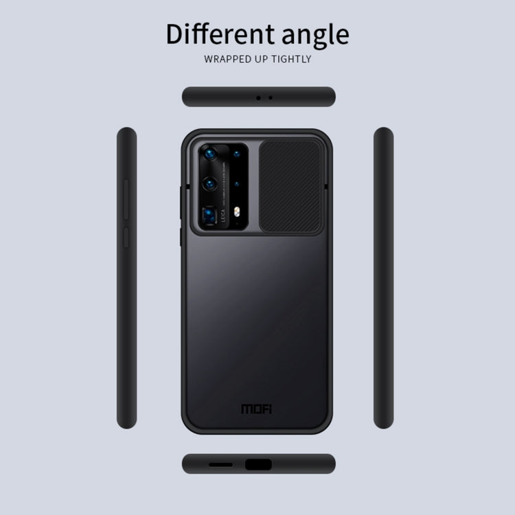 For Huawei P40 Pro+ MOFI Xing Dun Series PC + TPU Anti-peep Waterproof And Anti-drop All-inclusive Protective Shell, Translucent Frosted(Green) - Huawei Cases by MOFI | Online Shopping South Africa | PMC TechLife