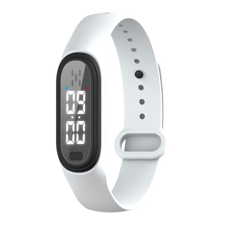 Q2 Outdoor Ultrasonic Electronic Mosquito Repellent Bracelet, Support Three-gear Mode & Time Display(White) - Repellent Wristband by PMC TechLife | Online Shopping South Africa | PMC TechLife | Buy Now Pay Later Mobicred