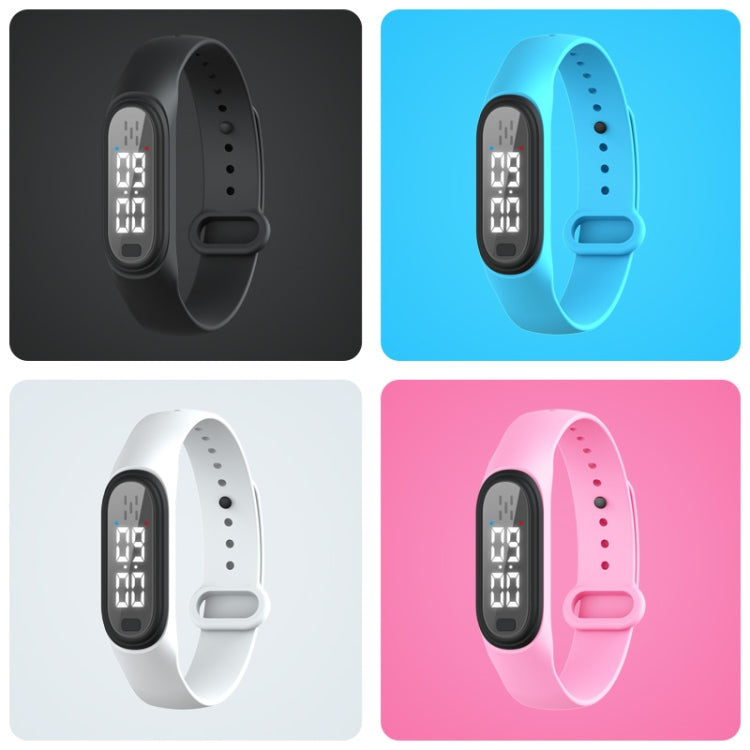 Q2 Outdoor Ultrasonic Electronic Mosquito Repellent Bracelet, Support Three-gear Mode & Time Display(White) - Repellent Wristband by PMC TechLife | Online Shopping South Africa | PMC TechLife | Buy Now Pay Later Mobicred