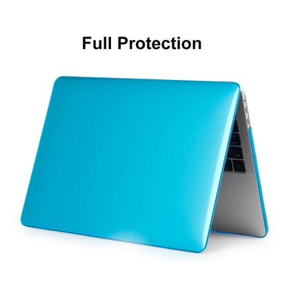 ENKAY Hat-Prince 3 in 1 For MacBook Pro 13 inch A2289 / A2251 (2020) Crystal Hard Shell Protective Case + US Version Ultra-thin TPU Keyboard Protector Cover + Anti-dust Plugs Set(Light Blue) - MacBook Pro Cases by ENKAY | Online Shopping South Africa | PMC Jewellery | Buy Now Pay Later Mobicred