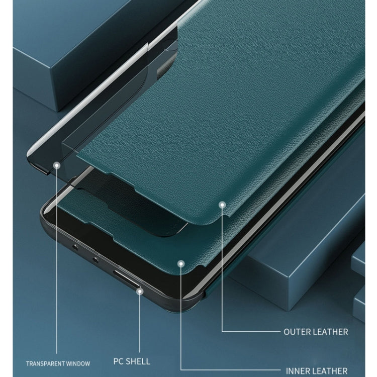 For Samsung Galaxy A81 / Note10 Lite / M60s Attraction Flip Holder Leather Phone Case(Green) - Galaxy Phone Cases by PMC TechLife | Online Shopping South Africa | PMC TechLife