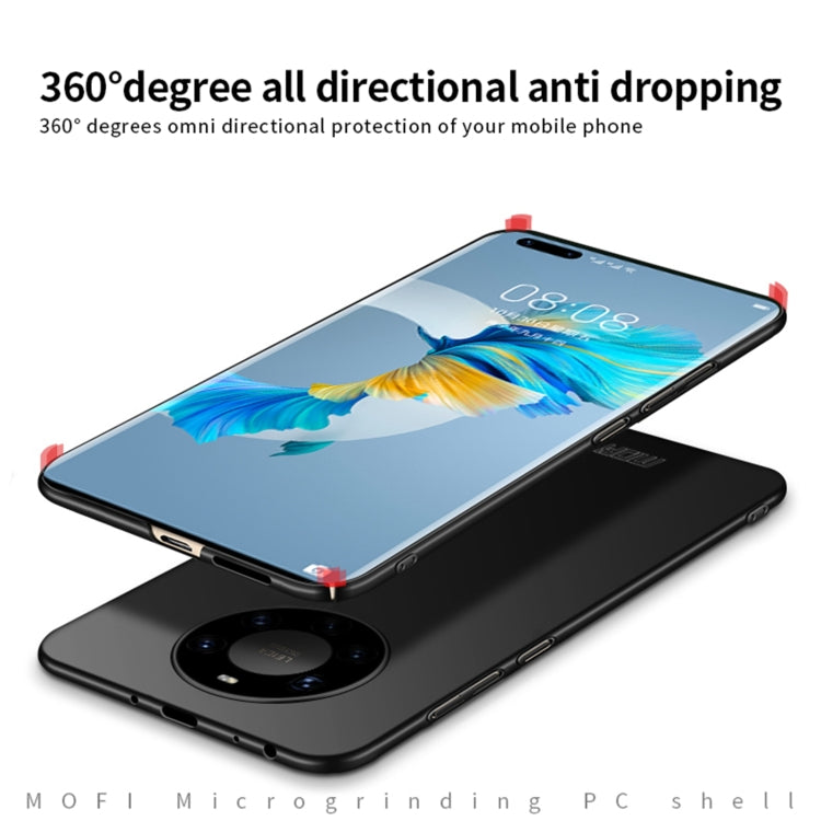 For Huawei Mate 40 MOFI Frosted PC Ultra-thin Hard Case(Gold) - Huawei Cases by MOFI | Online Shopping South Africa | PMC TechLife | Buy Now Pay Later Mobicred