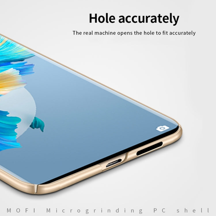 For Huawei Mate 40 MOFI Frosted PC Ultra-thin Hard Case(Gold) - Huawei Cases by MOFI | Online Shopping South Africa | PMC TechLife | Buy Now Pay Later Mobicred