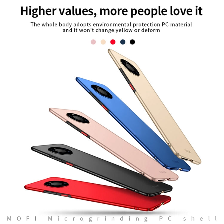For Huawei Mate 40 Pro MOFI Frosted PC Ultra-thin Hard Case(Gold) - free shipping - PMC TechLife - Order now!