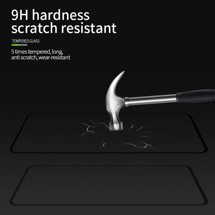For OnePlus 8T MOFI 9H 2.5D Full Screen Tempered Glass Film(Black) - OnePlus Tempered Glass by MOFI | Online Shopping South Africa | PMC TechLife
