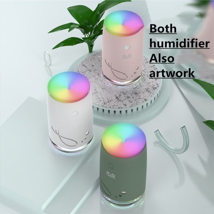 Concise Fish Pattern Mini Home Mute Bedroom Student Dormitory Office Portable USB Wireless Durable Humidifier(Red) - free shipping - PMC TechLife - Order now!
