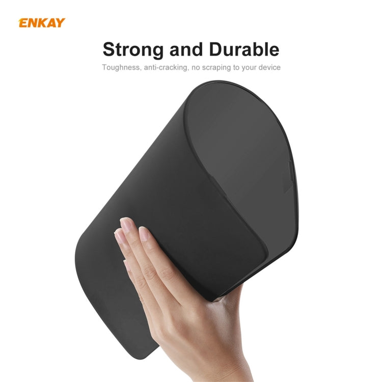 ENKAY 3 in 1 Matte Laptop Protective Case + US Version TPU Keyboard Film + Anti-dust Plugs Set for MacBook Pro 13.3 inch A2251 & A2289 & A2338 (with Touch Bar)(Black) - MacBook Pro Cases by ENKAY | Online Shopping South Africa | PMC Jewellery | Buy Now Pay Later Mobicred