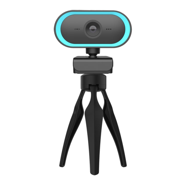 C11 2K Picture Quality HD Without Distortion 360 Degrees Rotate Built-in Microphone Sound Clear Webcams with Tripod(Blue) - HD Camera by PMC Jewellery | Online Shopping South Africa | PMC Jewellery | Buy Now Pay Later Mobicred